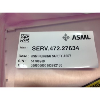 ASML SERV.472.27634 BSM PURGING SAFETY ASSY